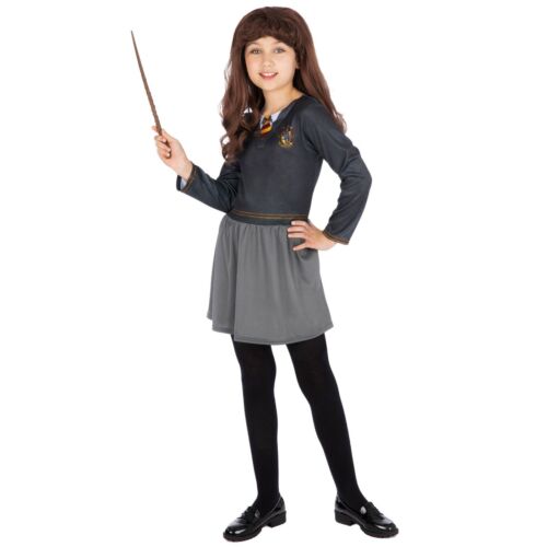 Harry Potter Hermione Dress Up Costume Kids Girls 5 6 7 8 9 10 11 12 Years Grey - Imagen 1 de 9