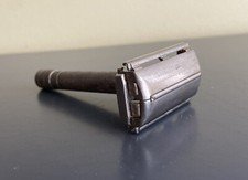 Vintage Gillette Twist To Open TTO Safety Razor Made In USA