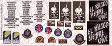 1/6 Scale Decals: Aliens Colonial Marines Patches - Waterslide Decals