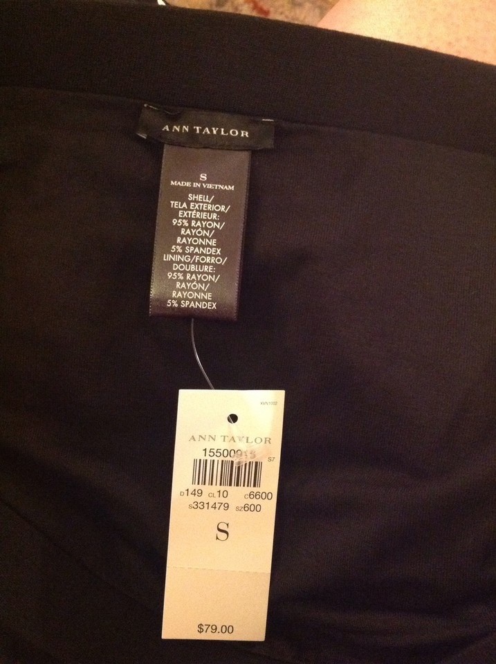 Ann Taylor Reversible Swimsuit Cover Up Black White Dot Sz Small Dress