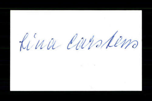 Lina Cartens Original Signé ## BC 188155 - Photo 1 sur 2