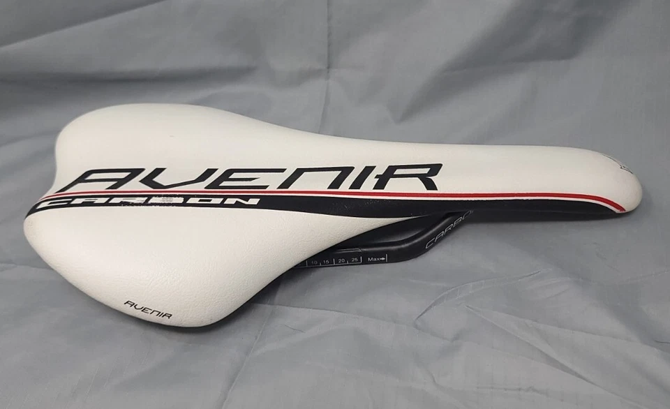 VELO para Sillín de Carbono Avenir Blanco 138mm x 280mm, 186g Foto 4 de 4