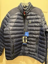 Gerry Men’s Lightweight Puffer Jackets Blue Large