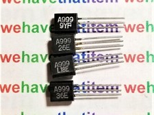 2SA999 / A999 / TRANSISTOR / TO92 / 4 PIECES qzty