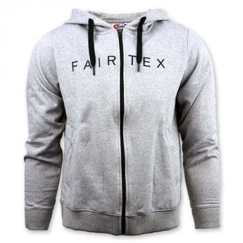 Fairtex Zip Up Hoodie Grey FHS20 - Picture 1 of 1