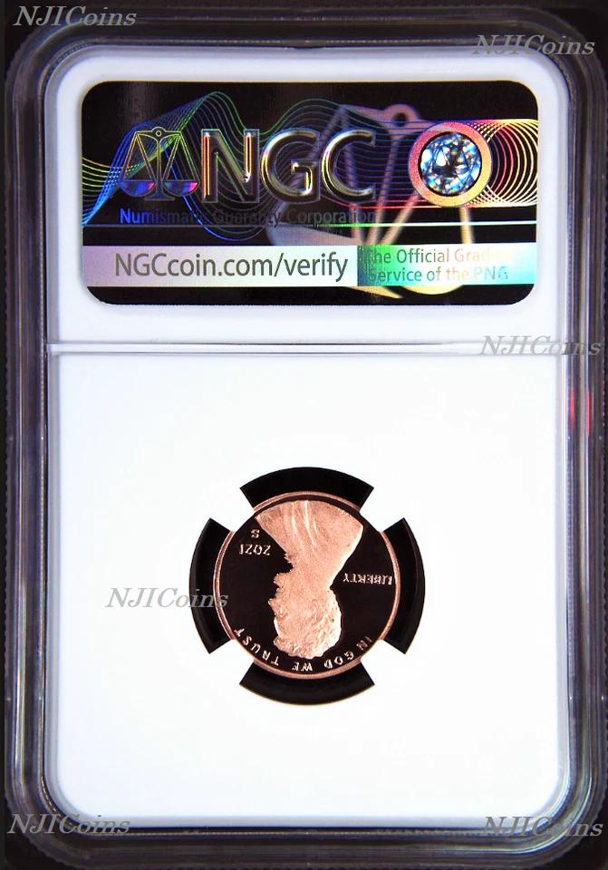 2021 S US Mint 7-Coin Silver Proof SET Version LINCOLN CENT Penny NGC PF70 RD ER - Image 2 of 2