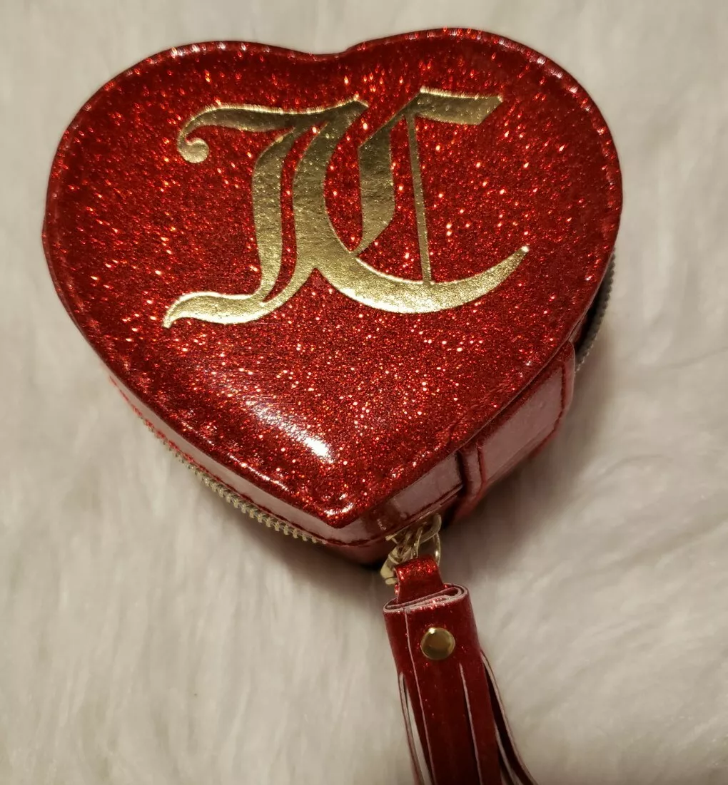 Juicy Couture Red Heart Coin Purse