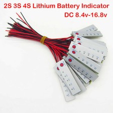 Battery Capacity Indicator Display Board For 2S 3S 4S Lithium Li-ion LiFePo4 BMS