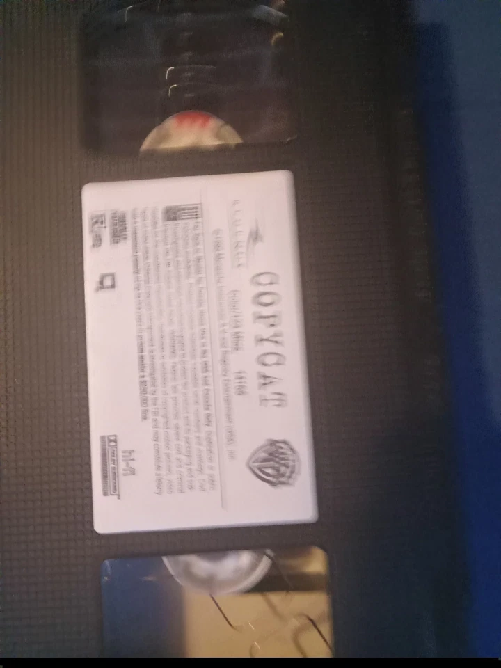 Copycat VHS Holly Hunter Sigourney Weaver Pre-owned  - Image 3 of 4