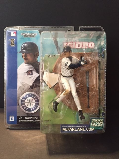 2002 McFarlane Ichiro Suzuki Series 1 Rookie Action Figure Seattle