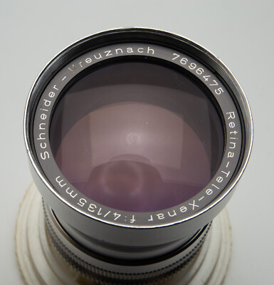 シュナイダー クロイツナッハ Retina-Tele-Xenar 4/135mm Schneider-Kreuznach Retina-Tele-Xenar 135mm 1:4 f4 Lens for Kodak