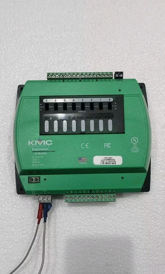 KMC CONTROLS Expansion IO Module 24 VAC/VDC CAN-5901 CLASS 2 - Image 2 of 4