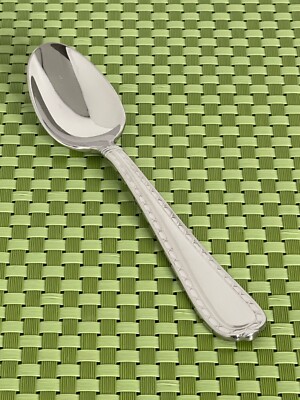 Hampton Silversmiths NOBILITY Stainless Teaspoon 18/10 Glossy Flatware - 7 