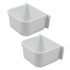 Parrot Cage Replacement Food and Water Cup Two Pack