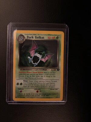 MINT Dark Golbat 7/82 Team Rocket-Unlimited Edition Holo
