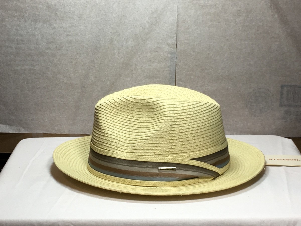 New with Tag MENS Stetson STS32 Tarpan Genuine Toyo Sefari Shape Brim  1/4''
