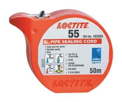 LOCTITE 55 Thread Sealing Cord 50m