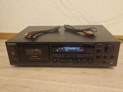 Magnétophone Sony Cassette-Corder TCM-21 Gris - Pour Pièces Ou Déco Vintage