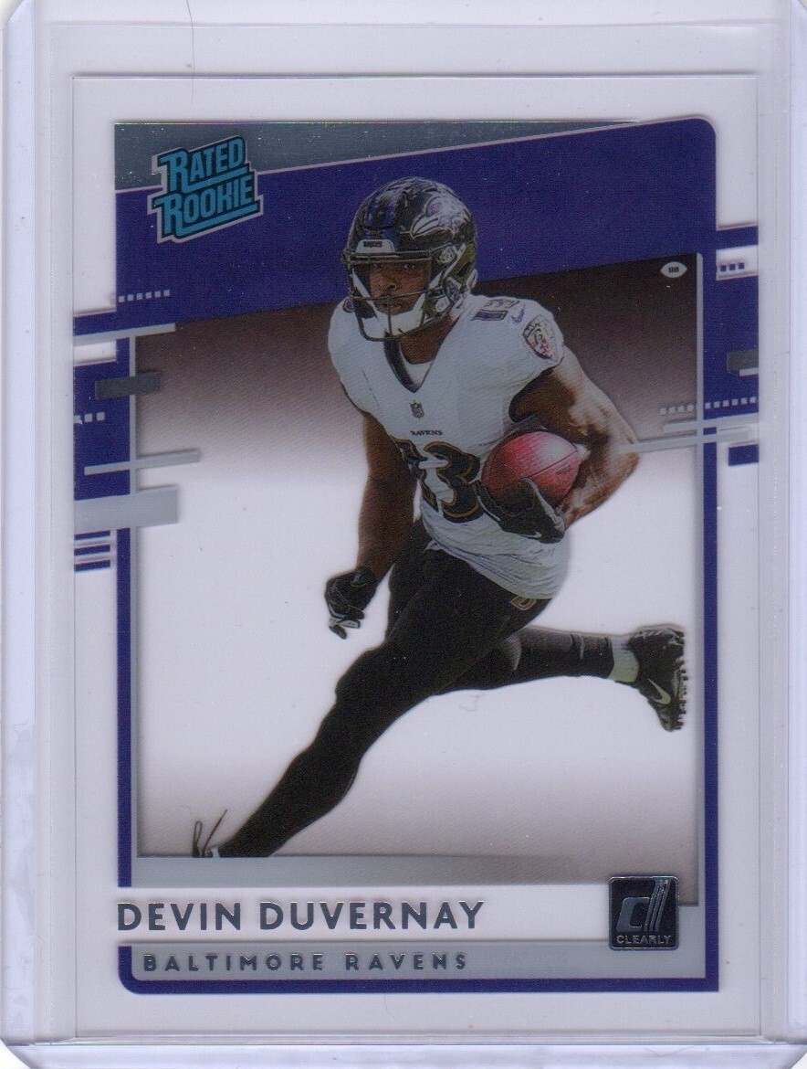 Devin Duvernay Panini Chronicles Clearly Donruss Rated Rookies #RRDD Base