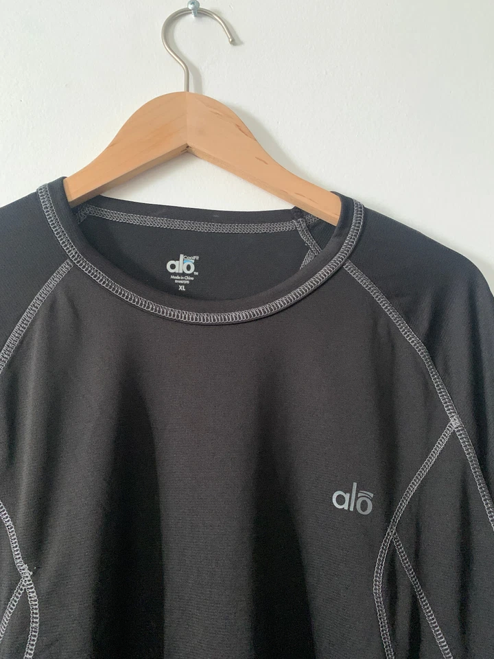 Camiseta Alo CoolFit Bambú/Mezcla Manga Corta Talla XL NUEVA CON ETIQUETAS Foto 2 de 4