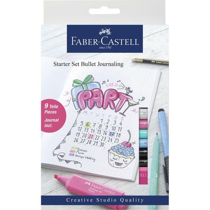 Faber-Castell Starter Bullet Journaling Set in Assorted Colo