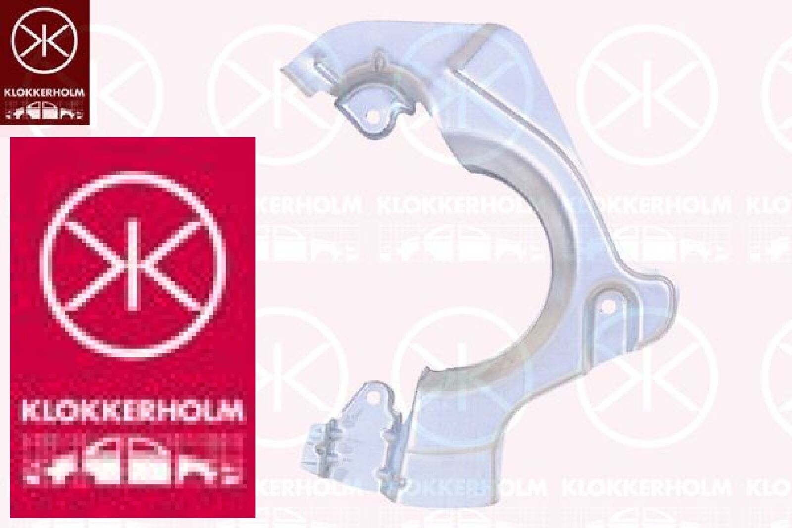KLOKKERHOLM Spritzblech Bremsscheibe 5025377 für ALFA ROMEO  