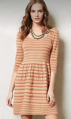 Elodie Stripe Sweater Dress Size 