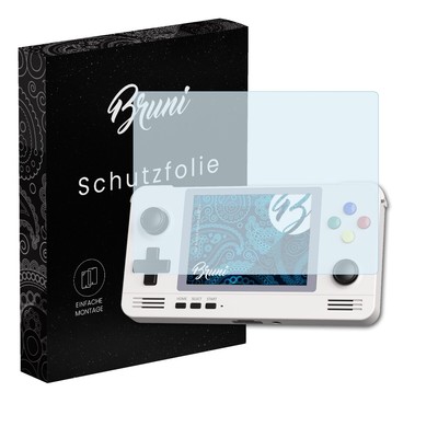 Bruni 2x Folie für Retroid Pocket 2+ RP2+ Schutzfolie Displayschutzfolie