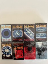 Def Leppard Lot Of 8 Cassette Singles Brand New Sealed