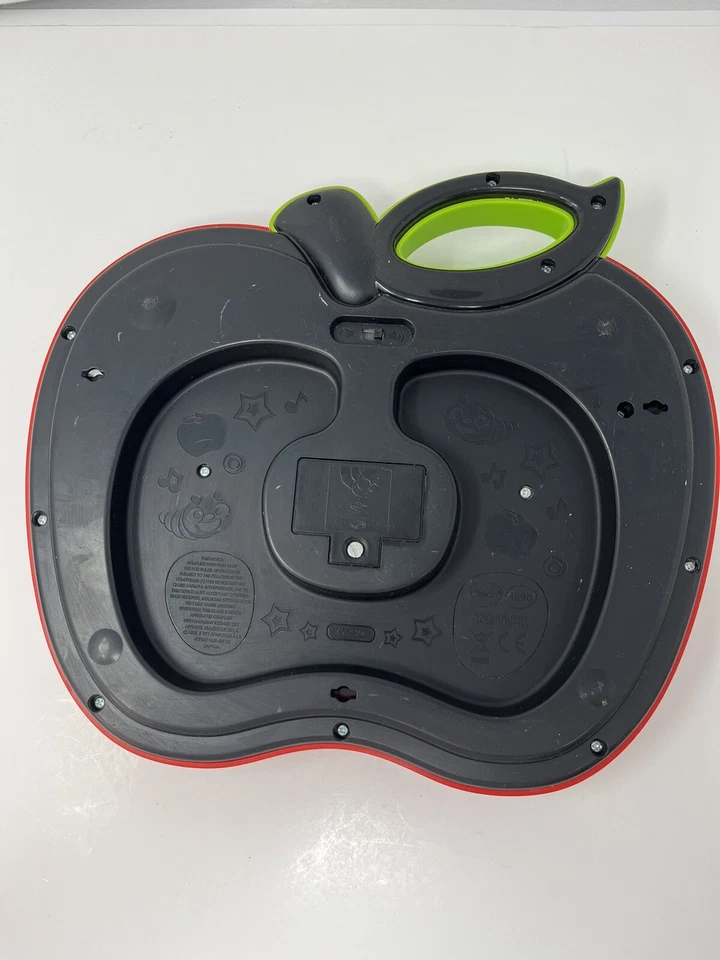 VTech Interactive Talking Alphabet Red Apple & Clock #1010 Learning Toy Works - Image 2 of 4