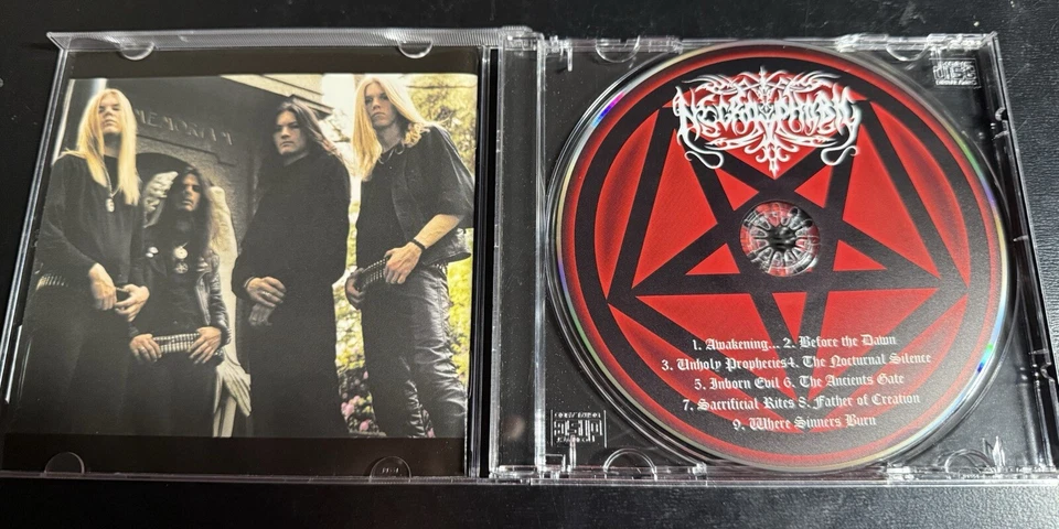 Necrophobic - The Nocturnal Silence cd "Hammerheart Records" 2011 Foto 3 de 3