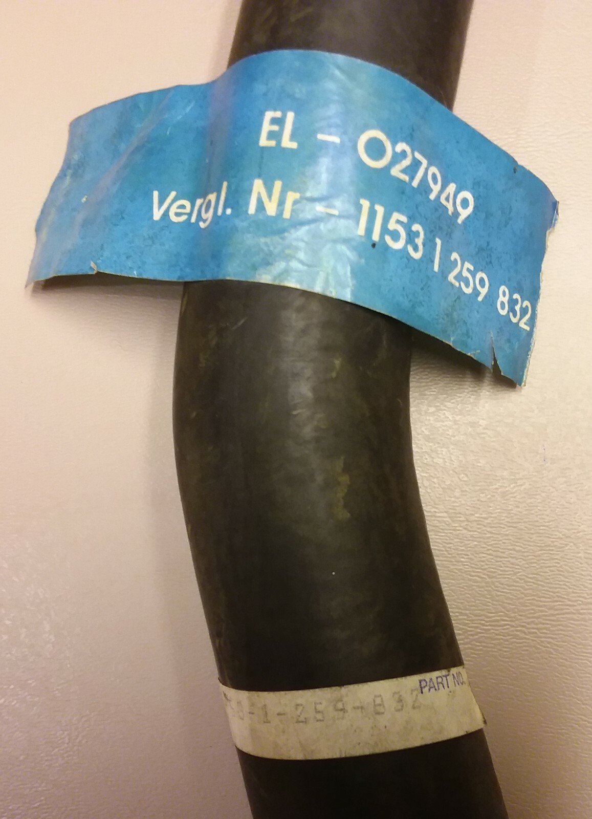 Engine Coolant Hose, 11531259832 fits BMW E12 530i | eBay 