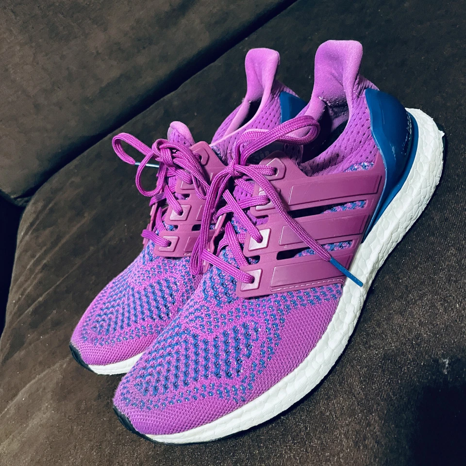 Adidas Ultra Boost 1.0 Women's Wmns Primeknit  Pink Purple B34051 8 US 40 EU - Image 3 of 4