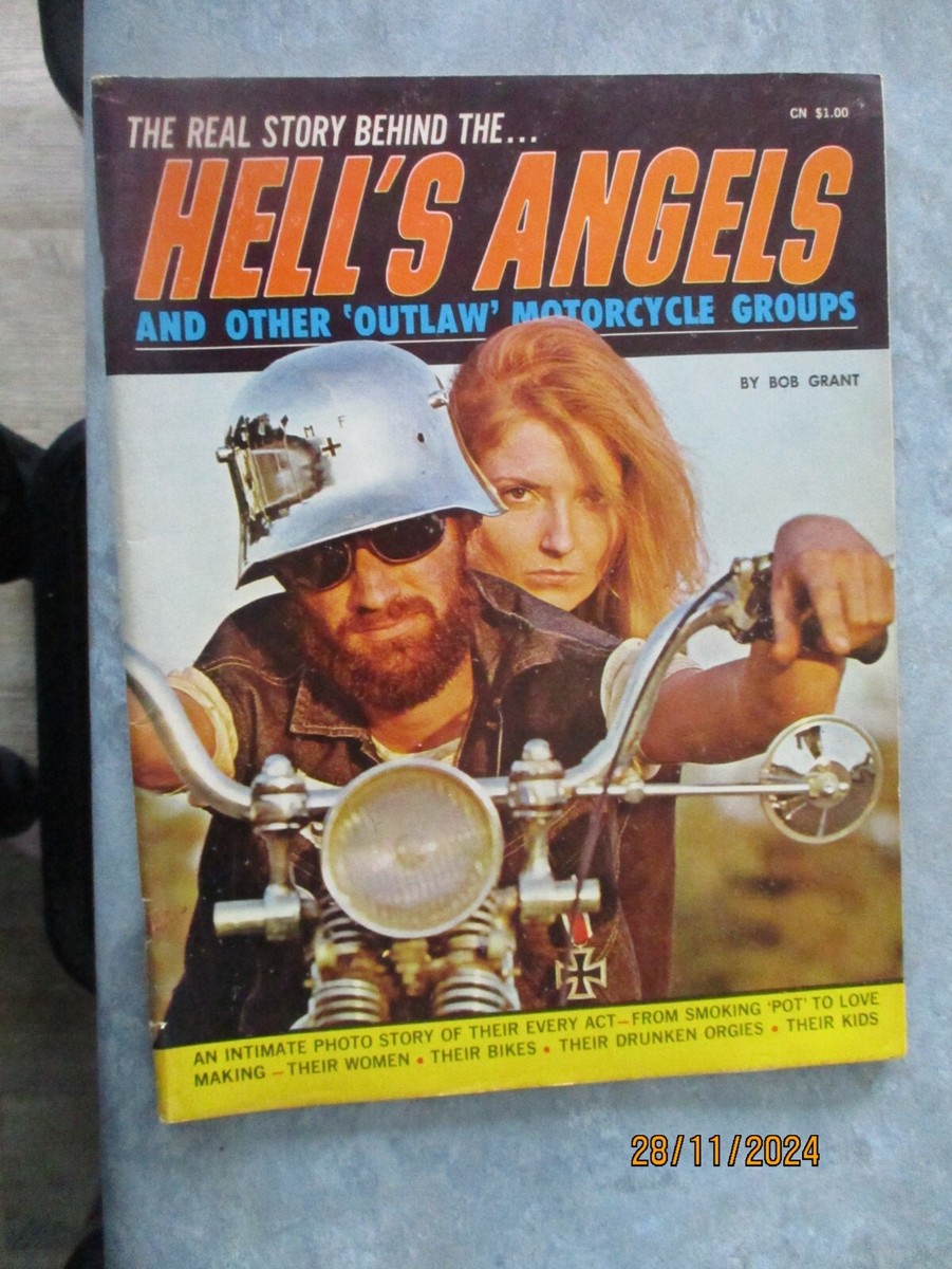 Vintage HELLS ANGELS Magazine 1966 BOB GRANT vol 1 number 1 | eBay