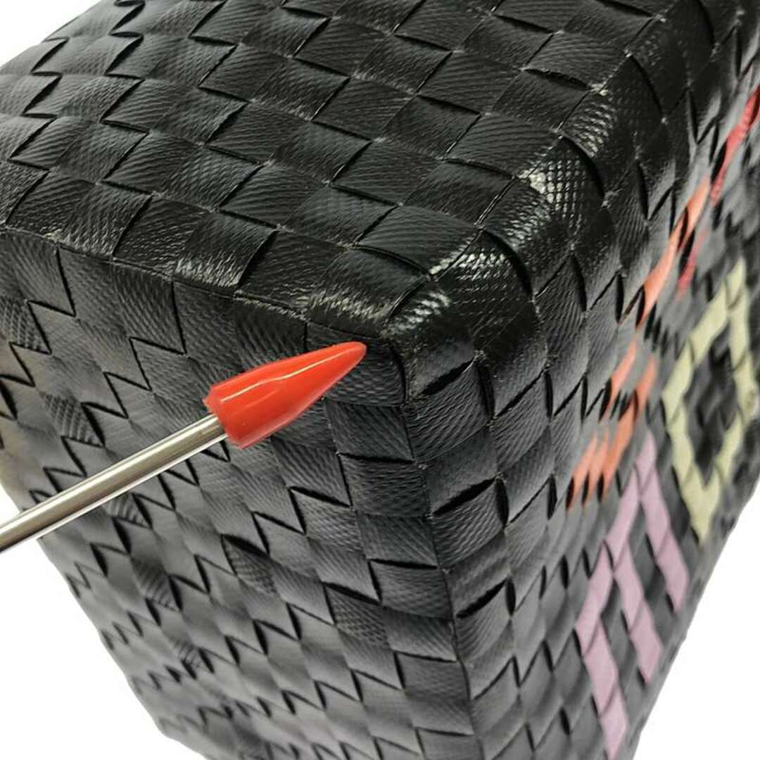 MARNI Market Love Mini Basket Bag Black Ladies Used KLDR-0 MARNI Market Love Mini Basket Bag Black Ladies Used KLDR-0