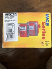 WGEC24-75pWW White Horn/strobe Wall GENTEX