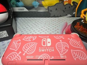 Nintendo Switch Lite Coral Isabelle Aloha Limited Edition HDH-001 USED Console