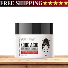 KOJIC ACID Skin Whitening Lightening Ultra Brightening Cream 1.7 oz
