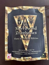 MORROWIND PROPHECIES: GAME OF THE YEAR EDITION STRATEGY GUIDE By Peter Olafson