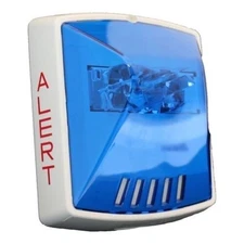 Eaton Wheelock STW-ALB 129862 Strobe Wall White Blue Lens ALERT (NEW IN BOX)