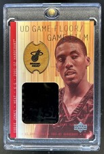 2001-02 Upper Deck Sweet Shot Eddie Jones Hot Spot Floor #EJ-F Heat