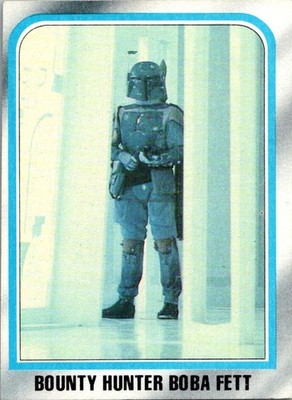 1980 Topps BOUNTY HUNTER BOBA FETT THE EMPIRE STRIKES BACK #220