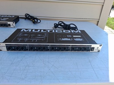Behringer Multicom, MDX 2400 Multicom Audio Interactive Quad Dynamics Processor 