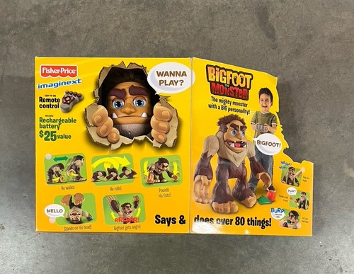 Imaginext Bigfoot el Monstruo Juguete Control Remoto Fácil de Usar 80 Acciones Frases - Imagen 2 de 7