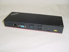 LENOVO THINKPAD THUNDERBOLT 3 DBB9003L1 LAPTOP DOCKING - NO POWER CORD INCLUDED