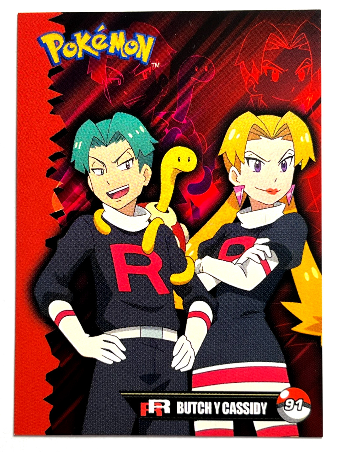 2025 POKEMON TEAM ROCKET The Hunting Mewtwo Card #091 BUTCH & CASSIDY Peru