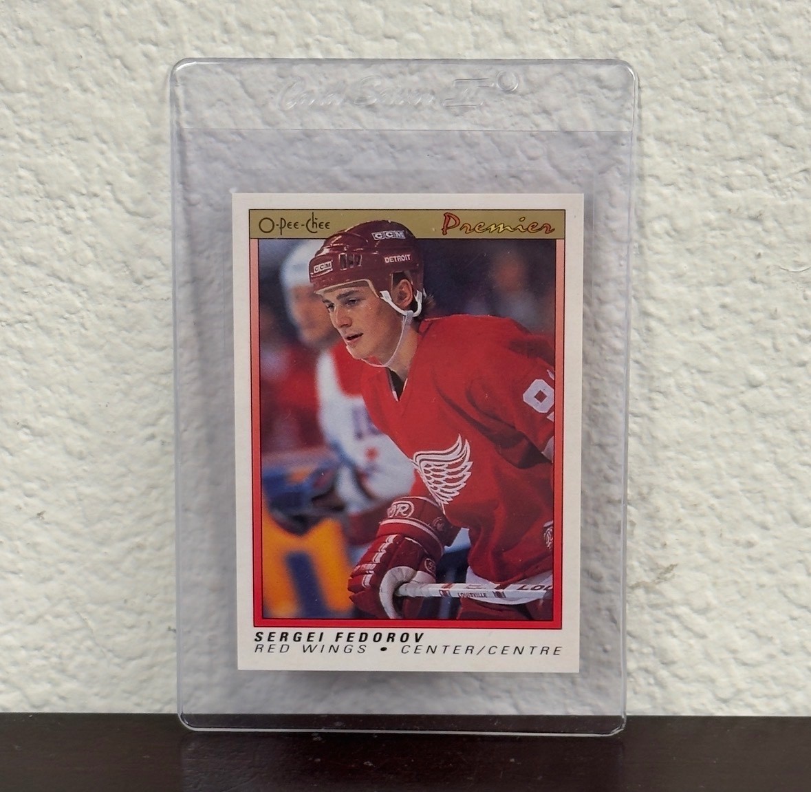 Sergei Fedorov #30 RC 1990-91 O-Pee-Chee Premier Rookie Detroit Red Wings