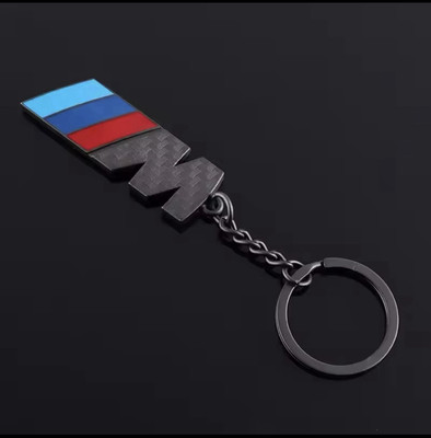 Bmw M Schlüsselanhänger, Auto Keychain, M Competition,Schwarz-Metal,High Quality