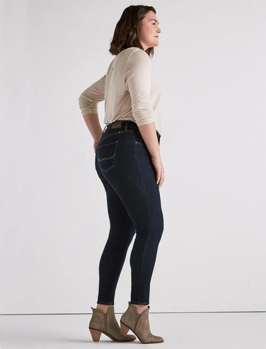 NWT Lucky Brand Emma Legging Denim Jeans Jeggings Plus Size US 24W UK 28 - Picture 2 of 11