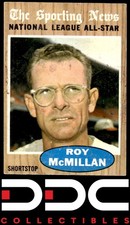 1962 Topps #393 Roy McMillan Milwaukee Braves Very Good